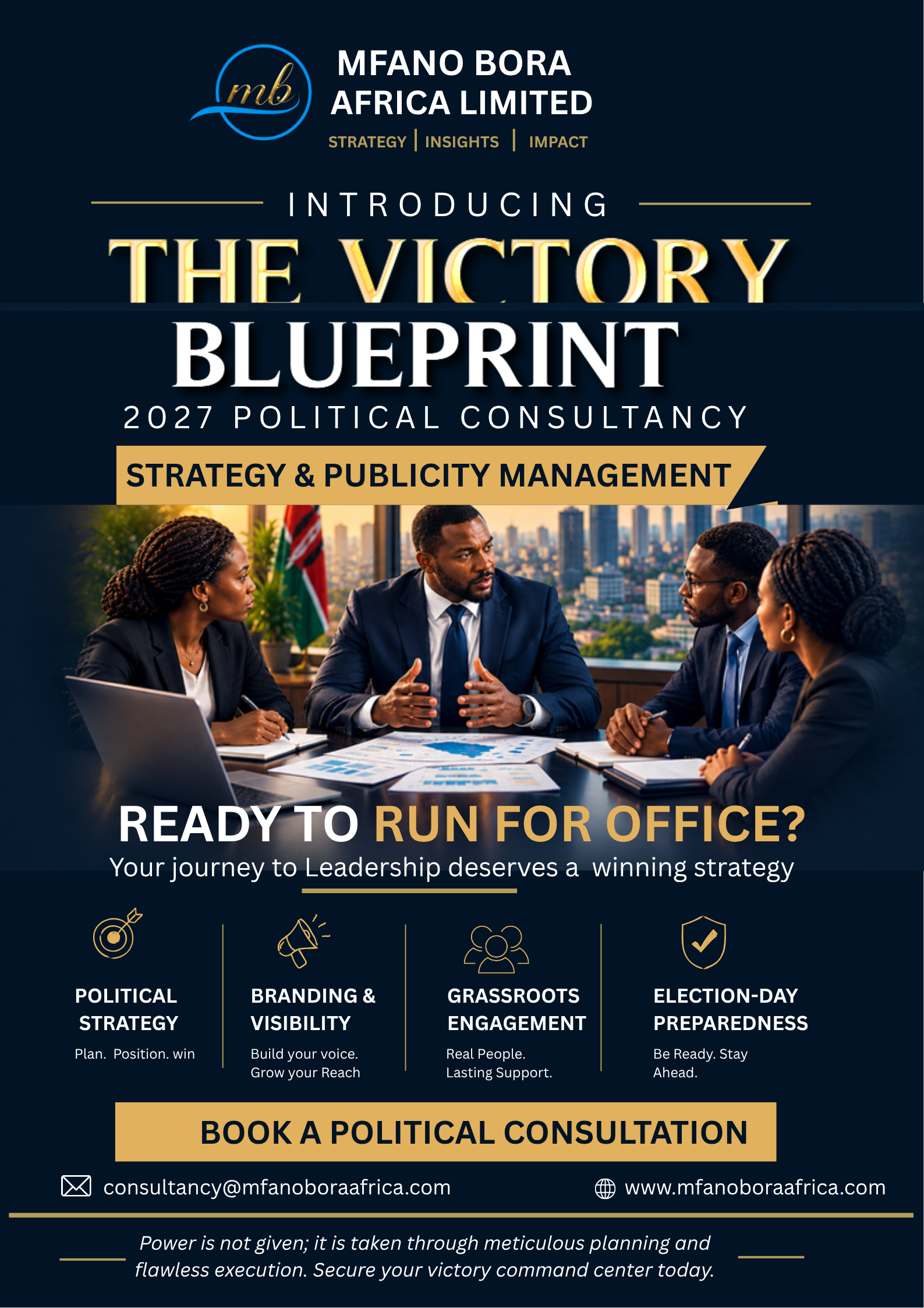Political Consultancy Service